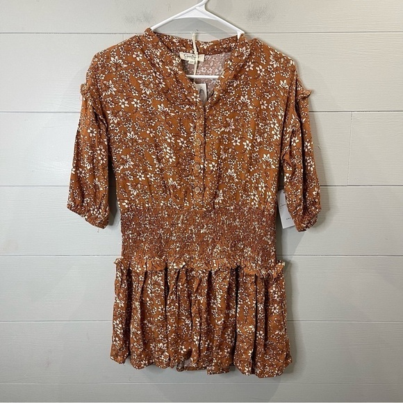 Jessica Simpson | Girls NWT Boho Floral Dress Size Large (10) - Picture 1 of 10